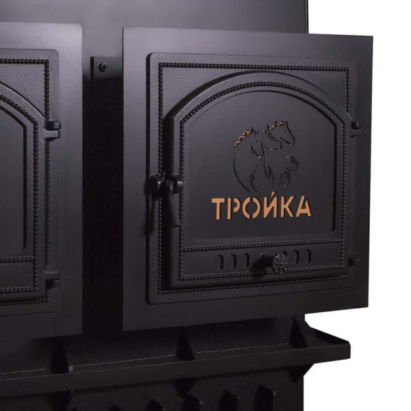 Печь для автономных коммерческих бань Тройка Севастополь-150 из нержавеющей стали. Фото № 8