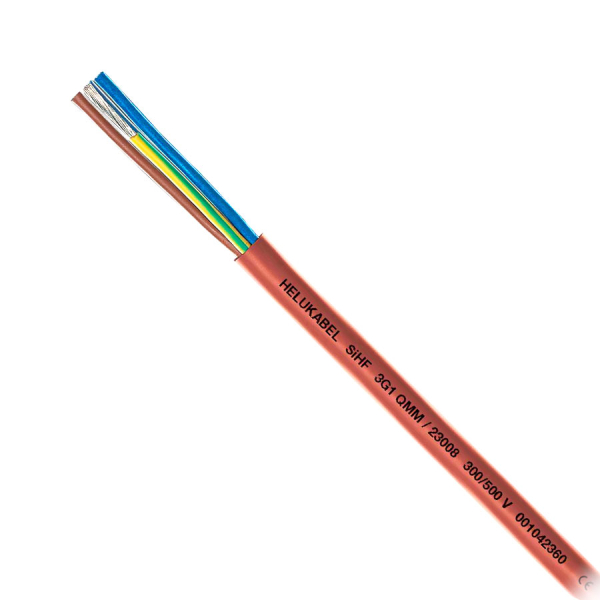 Силиконовый кабель Helukabel SiHF 4 x 0,5 (для датчика печи). Фото № 1