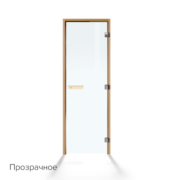 Дверь для сауны Tylo Harmony из термоосины с прозрачным стеклом. Фото № 1