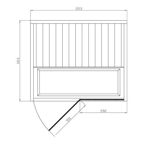 Инфракрасная сауна Tylo Tylosand INFRA CABIN T820H BLACK. Фото № 8