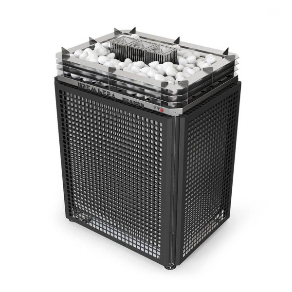 Электрическая печь Инжкомцентр ВВД Премьера ПРОФИ 2.0, 18 кВт, в облицовке из нержавеющей стали. Фото № 1