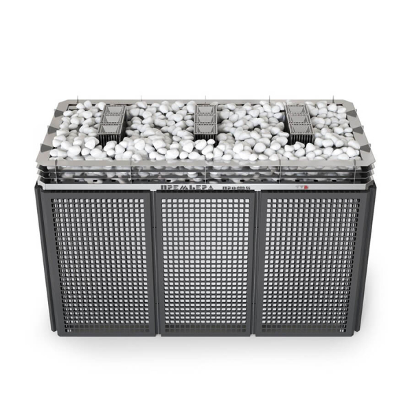 Электрическая печь Инжкомцентр ВВД Премьера ПРОФИ 2.0, 54 кВт, в облицовке из нержавеющей стали. Фото № 2