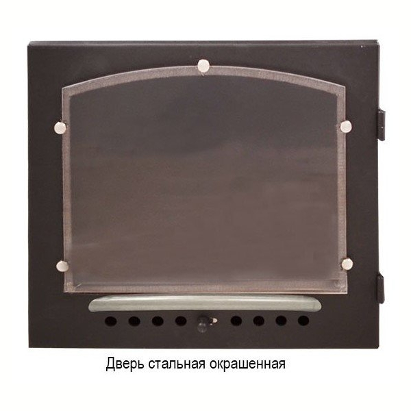Дровяная печь Инжкомцентр ВВД Калита талькохлорид, дверца стальная окрашенная. Фото № 2