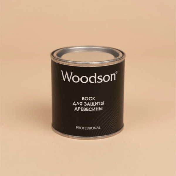 Воск для защиты древесины Woodson 0.25л. Фото № 2