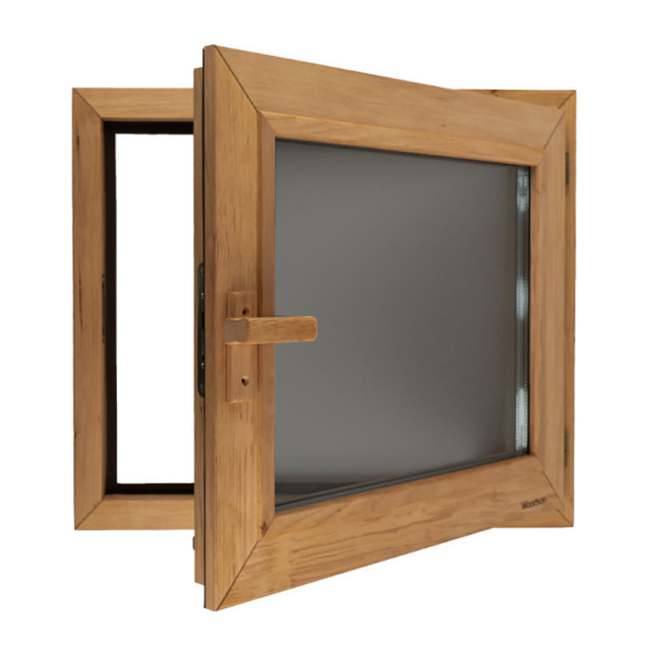 Окно Woodson PRO стекло GREY 50x60 см, Дуб. Фото № 2