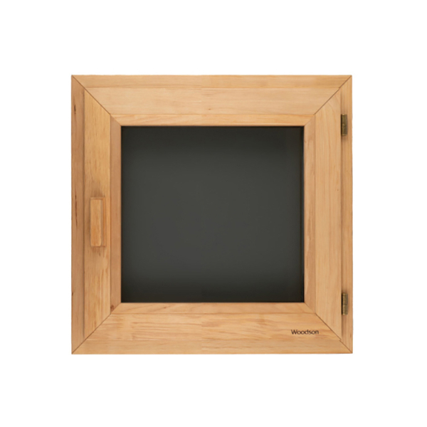 Окно Woodson PRO стекло GREY 50x50 см, Ольха. Фото № 1