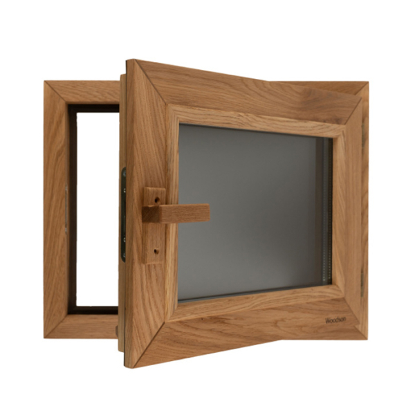 Окно Woodson PRO стекло GREY 40x50 см, Дуб. Фото № 2