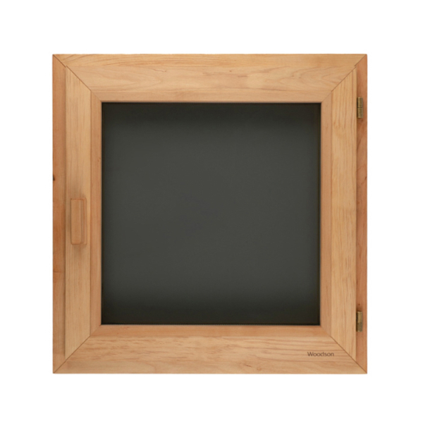 Окно Woodson PRO стекло GREY 60x60 см, Ольха. Фото № 1
