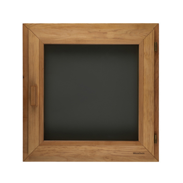 Окно Woodson PRO стекло GREY 60x60 см, Дуб. Фото № 1