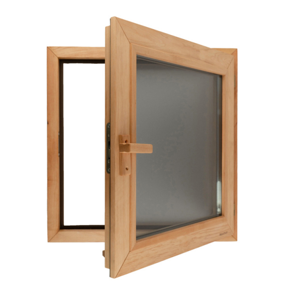 Окно Woodson PRO стекло GREY 60x60 см, Ольха. Фото № 2