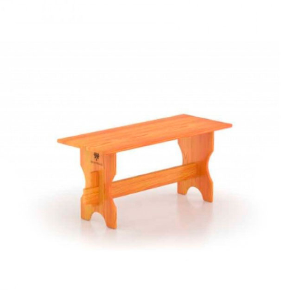 Лавка для бани Bentwood 1000 x 400 (лиственница натуральная). Фото № 1