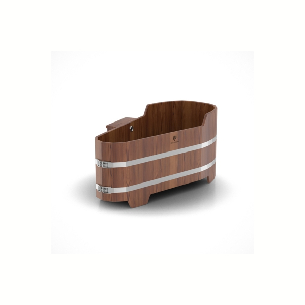 Ванна Bentwood из морёной лиственницы 1,53 х 0,74 х 0,6/0,7 м. Фото № 1