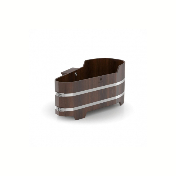Ванна Bentwood из морёного дуба 1,53 х 0,74 х 0,6/0,7 м. Фото № 1