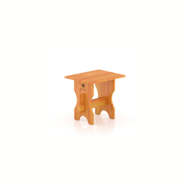 Лавка для бани Bentwood 500 x 400 (лиственница натуральная). Фото № 1