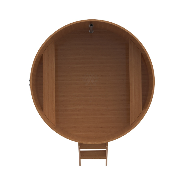 Купель Круглая Bentwood из натурального дуба 1,80 х 1,80 х 1,0 м. Фото № 5