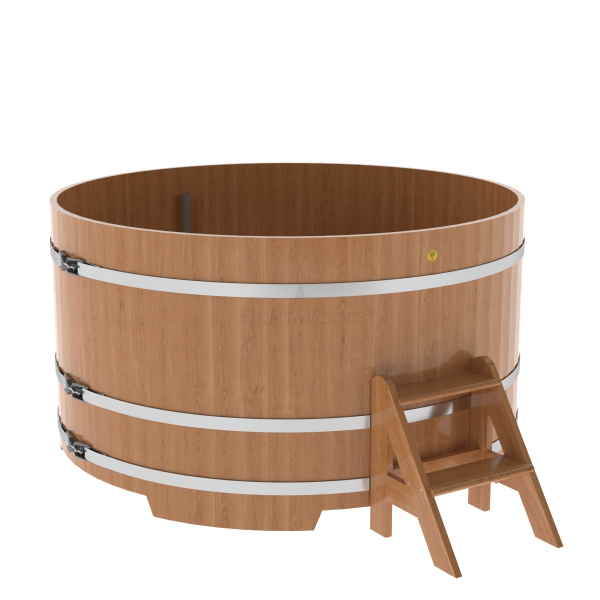 Купель Круглая Bentwood из натурального дуба 1,80 х 1,80 х 1,0 м. Фото № 1