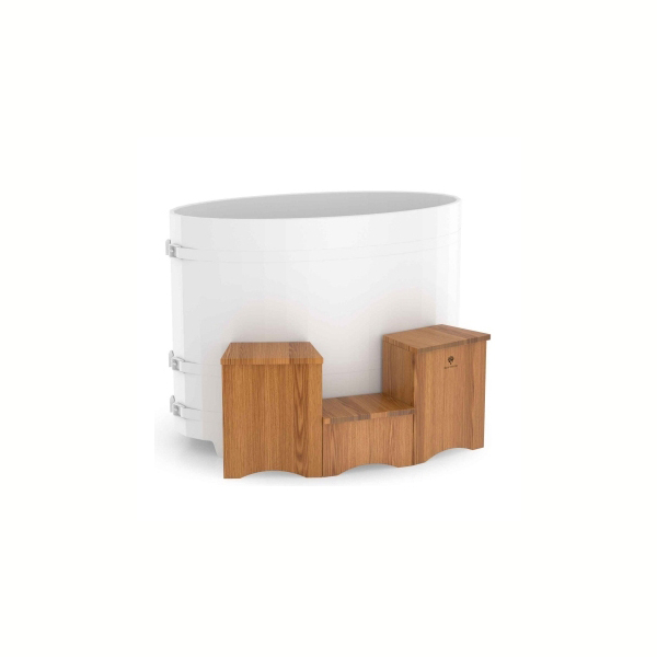 Подиум для купели две ступеньки Bentwood - Дуб . Фото № 1