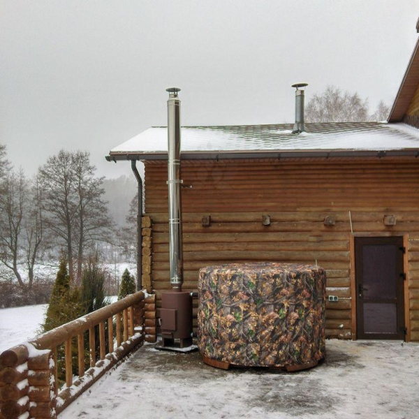 Тент-чехол для купели Bentwood D-1.50, Высота-1.1. Фото № 2