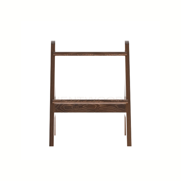 Лесенка для купели 2 ступени Bentwood дуб морёный. Фото № 5