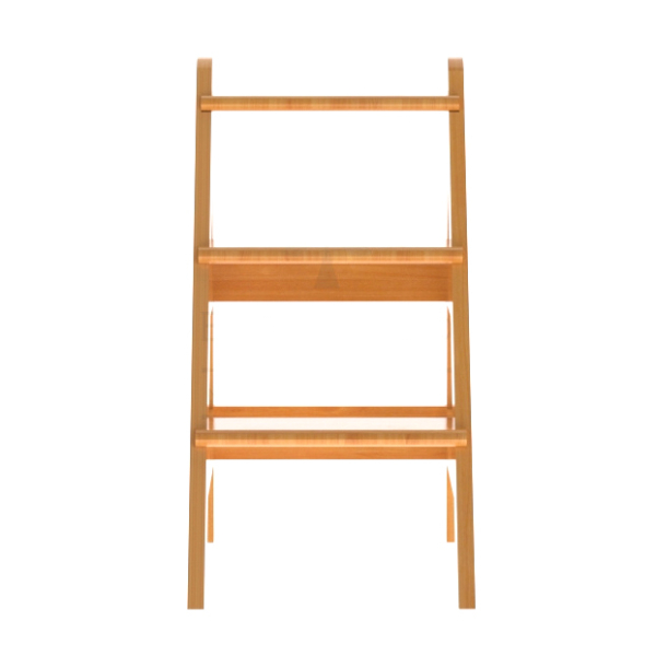 Лесенка для купели 3 ступени Bentwood лиственница натуральная. Фото № 4
