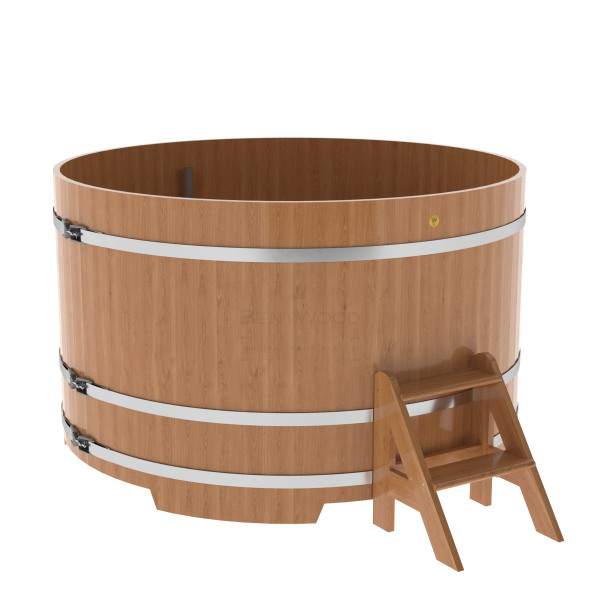 Купель Круглая Bentwood из натурального дуба 1,80 х 1,80 х 1,1 м. Фото № 1