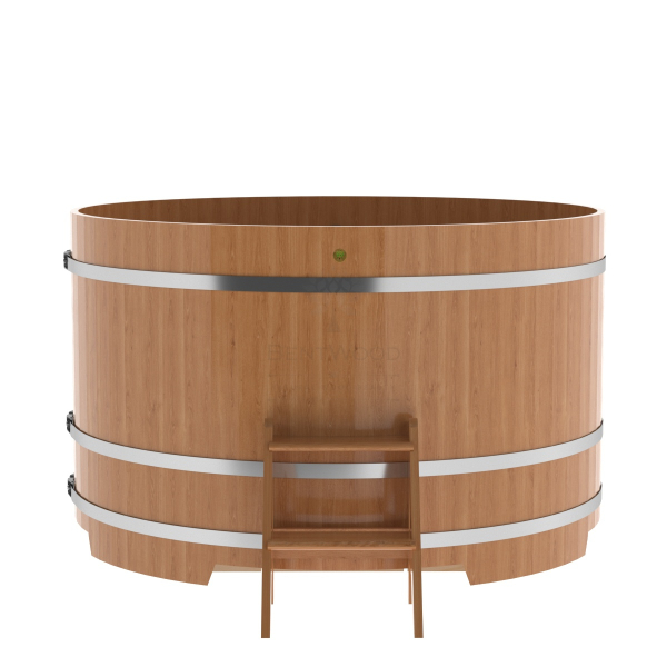 Купель Круглая Bentwood из натурального дуба 1,80 х 1,80 х 1,1 м. Фото № 2