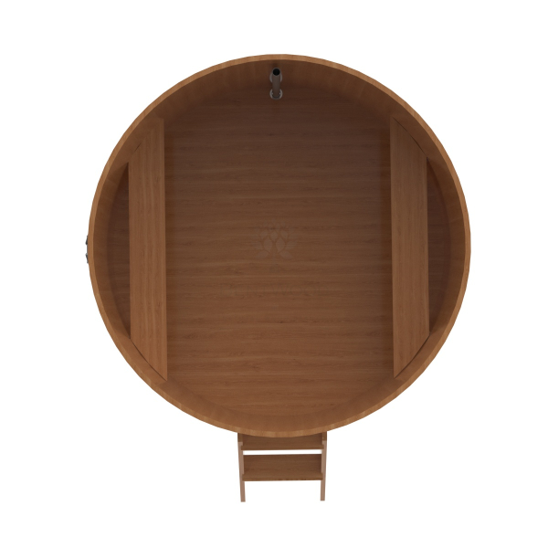 Купель Круглая Bentwood из натурального дуба 1,80 х 1,80 х 1,1 м. Фото № 3