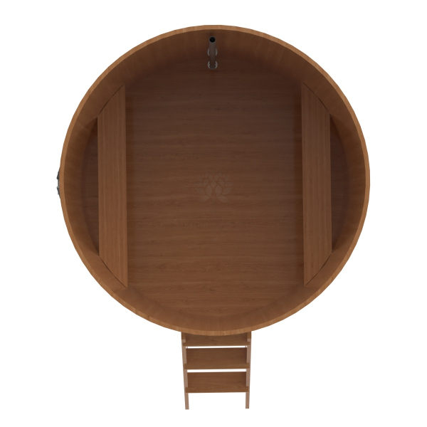 Купель Круглая Bentwood из натурального дуба 1,80 х 1,80 х 1,4 м. Фото № 5