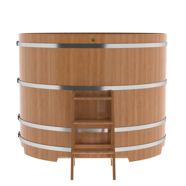 Купель Круглая Bentwood из натурального дуба 1,80 х 1,80 х 1,4 м. Фото № 2