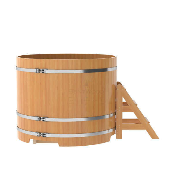 Купель Круглая Bentwood из натуральной лиственницы Премиум 1,50 х 1,50 х 1,2 м. Фото № 4