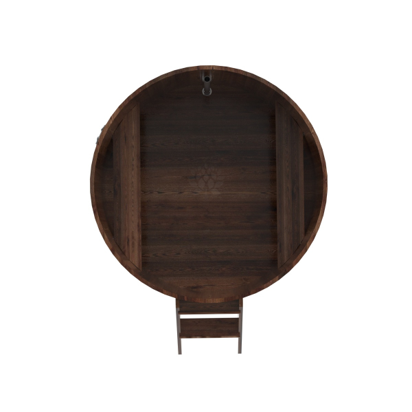 Купель Круглая Bentwood из морёной лиственницы Премиум 1,50 х 1,50 х 1,0 м. Фото № 4