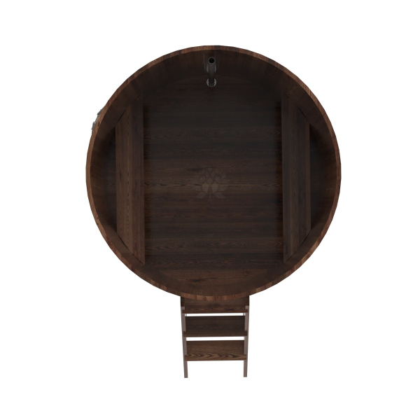 Купель Круглая Bentwood из морёной лиственницы Премиум 1,50 х 1,50 х 1,4 м. Фото № 3