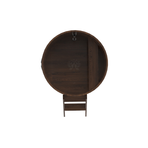 Купель Круглая Bentwood из морёного дуба 1,17 х 1,17 х 1,0 м. Фото № 5