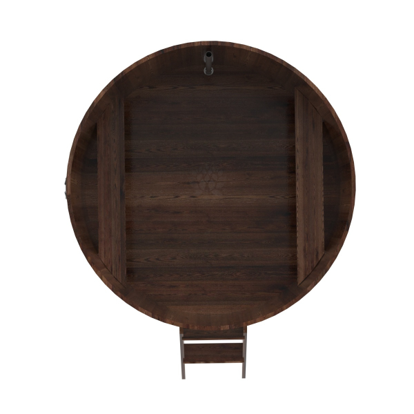 Купель Круглая Bentwood из морёной лиственницы Премиум 1,80 х 1,80 х 1,1 м. Фото № 3
