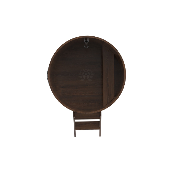 Купель Круглая Bentwood из морёного дуба 1,17 х 1,17 х 1,1 м. Фото № 4