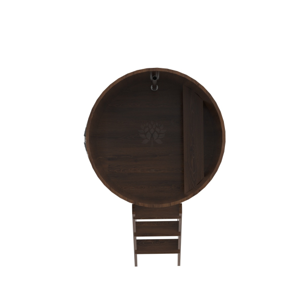 Купель Круглая Bentwood из морёного дуба 1,17 х 1,17 х 1,2 м. Фото № 4