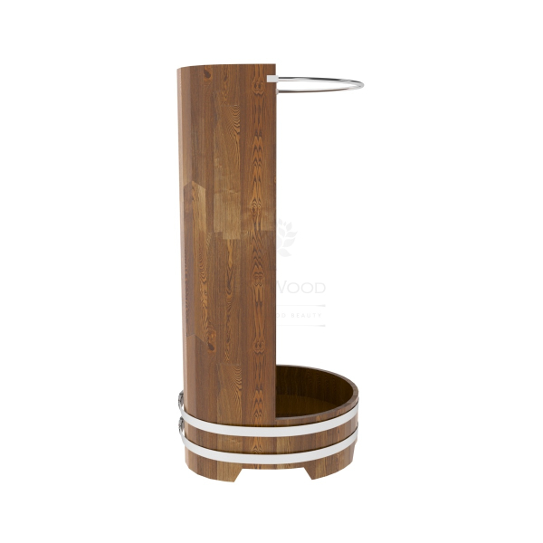 Душевая кабина Bentwood с держателем для шторки (сращенные ламели морён. лиственницы). Фото № 4