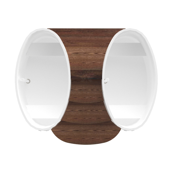 Подиум на две купели Bentwood 0,69х1,31 Лиственница морёная. Фото № 4