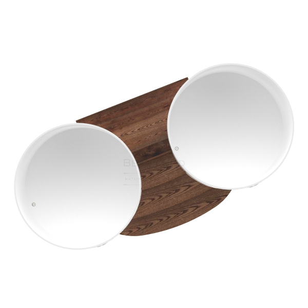 Подиум на две купели Bentwood D 2.0 Лиственница морёная. Фото № 3