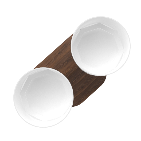 Подиум на две купели Bentwood D 2.1 Дуб морёный. Фото № 3