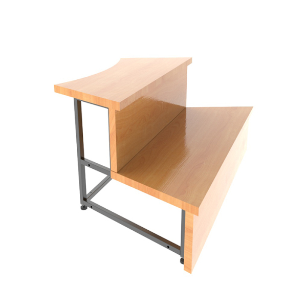 Подиум для купели сегмент 1/8, лиственница натуральная Bentwood. Фото № 1