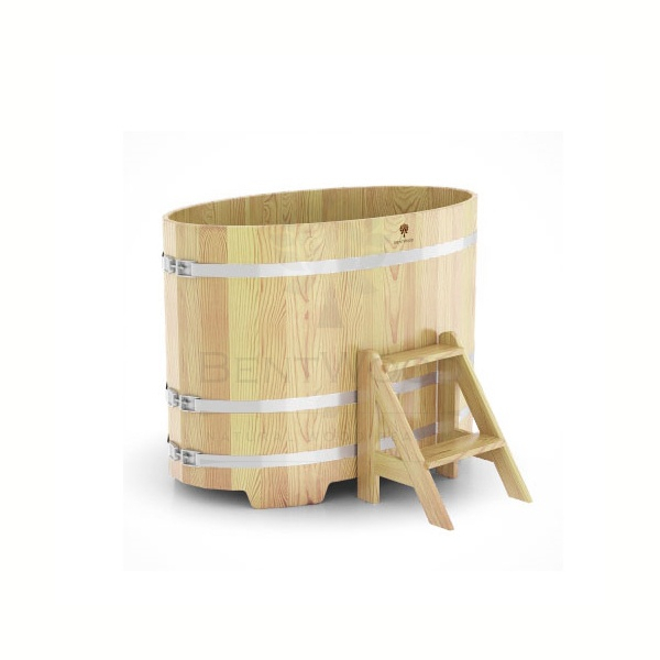 Купель овальная из кедра Bentwood 0,69 х 1,31 х 1,0. Фото № 1
