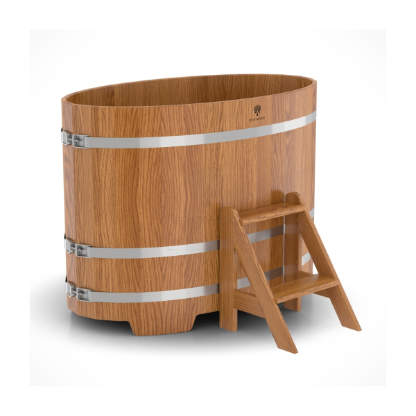 Купель Овальная Bentwood из натурального дуба 0,80 х 1,42 х 1,0 м. Фото № 1