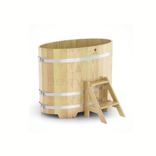 Купель овальная из кедра Bentwood 0,80х1,42х1,10. Фото № 1