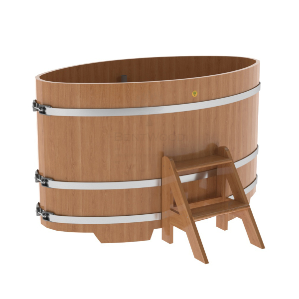 Купель Овальная Bentwood из натурального дуба 0,92 х 1,66 х 1,0 м. Фото № 1