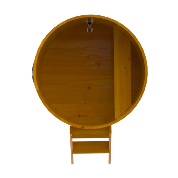 Купель Круглая Bentwood из натуральной лиственницы Рустик 1,17 х 1,17 х 1,0 м. Фото № 5