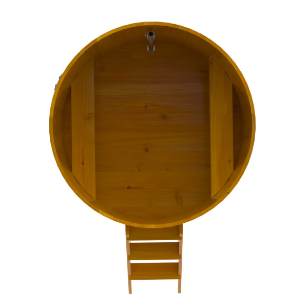 Купель Круглая Bentwood из натуральной лиственницы Рустик 1,50 х 1,50 х 1,2 м. Фото № 5