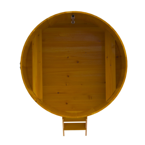 Купель Круглая Bentwood из натуральной лиственницы Рустик 2,0 х 2,0 х 1,1 м. Фото № 4