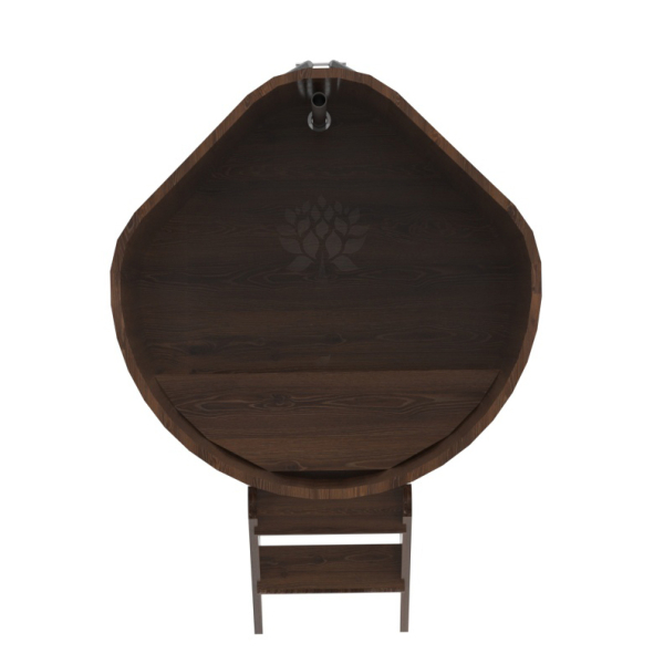 Купель угловая Bentwood из мореного дуба 1,03х1,03 Высота 1,0 м. Фото № 5