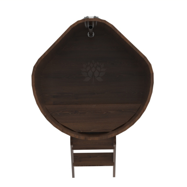 Купель угловая Bentwood из мореного дуба 1,03х1,03 Высота 1,1 м. Фото № 5